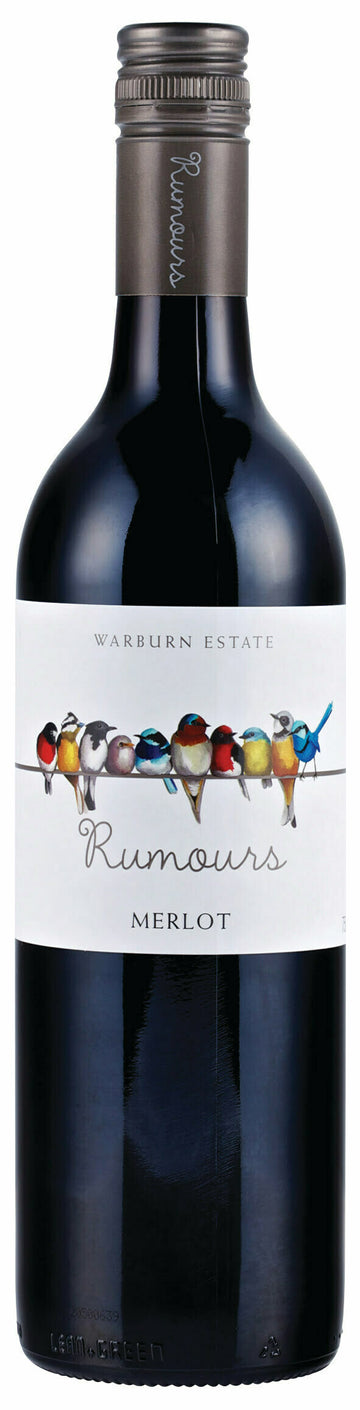 Rumours Merlot 2019 (1x75cl) - TwoMoreGlasses.com