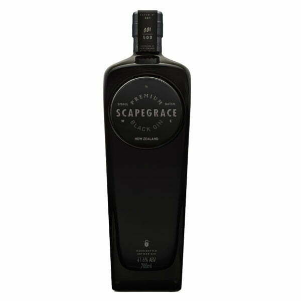 SCAPEGRACE - Scapegrace Black Gin - 700ml (42.2%) (1x70cl)