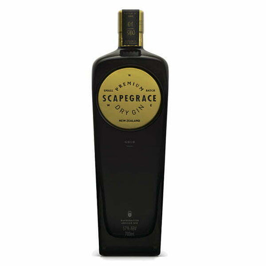 SCAPEGRACE - Scapegrace Gold Gin - 700ml (57%) (1x70cl) - TwoMoreGlasses.com