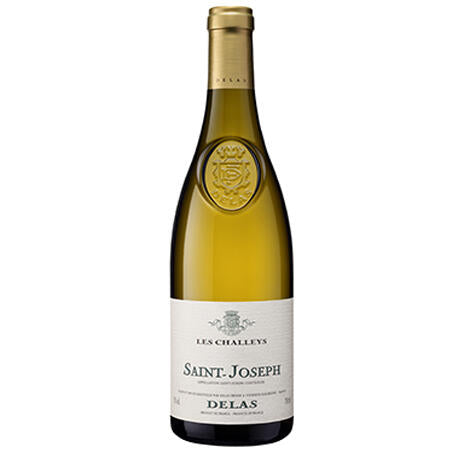 Delas Freres Saint Joseph Les Challeys Blanc 2021 (1x75cl) - TwoMoreGlasses.com