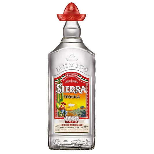 Sierra Tequila Silver (1x100cl) - TwoMoreGlasses.com