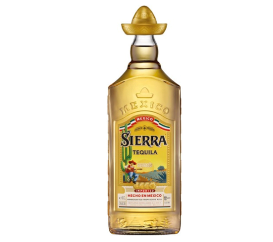 Sierra Tequila Reposado (1x100cl) - TwoMoreGlasses.com