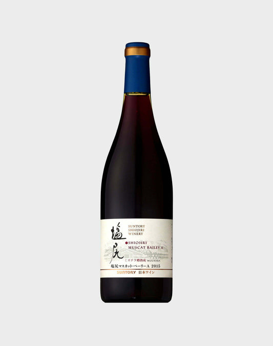 Shiojiri Winery Muscat Bailey A Mizunara 2018 (1x75cl) - TwoMoreGlasses.com