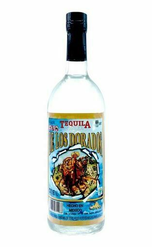Tequila Los Dorados Silver (1x100cl) - TwoMoreGlasses.com