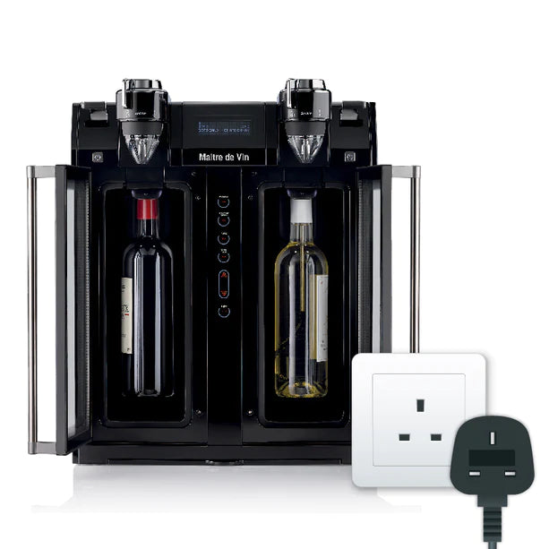 MAITRE DE VIN® SMART MULTI-FUNCTION WINE COOLER AND DISPENSER - TwoMoreGlasses.com