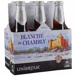 Blanche de Chambly by Unibroue (6x34cl) - TwoMoreGlasses.com