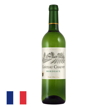 Château Chauvet Blanc 2016, Bordeaux (1x75cl) - TwoMoreGlasses.com