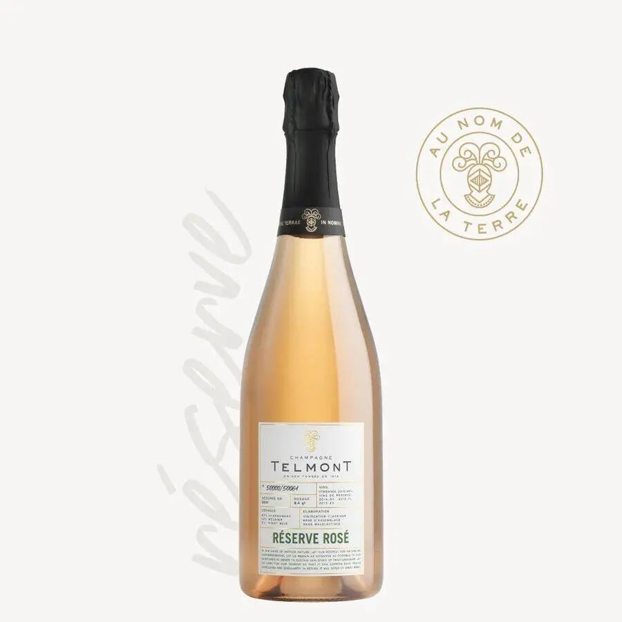 Champagne Telmont Reserve Rose NV (1x75cl) - TwoMoreGlasses.com