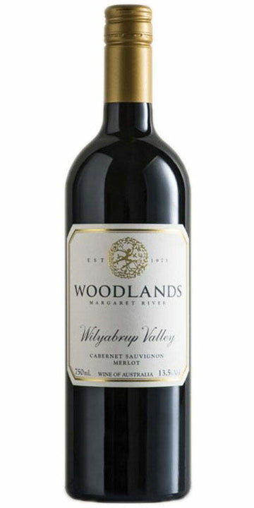 Woodlands Cabernet Merlot 2019 (1x75cl) - TwoMoreGlasses.com