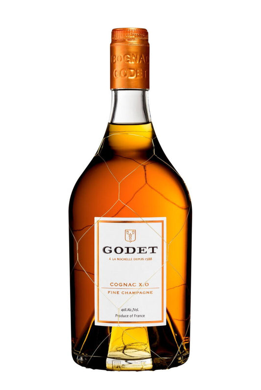 Cognac GODET XO Fine Champagne (1x70cl) - TwoMoreGlasses.com