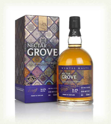 Wemyss Malts 'Nectar Grove' Batch Strength 001 Blended Malt Scotch Whisky (1x70cl) - TwoMoreGlasses.com