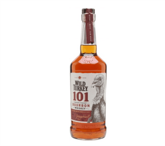 Wild Turkey 101 Proof Bourbon (1x75cl) - TwoMoreGlasses.com