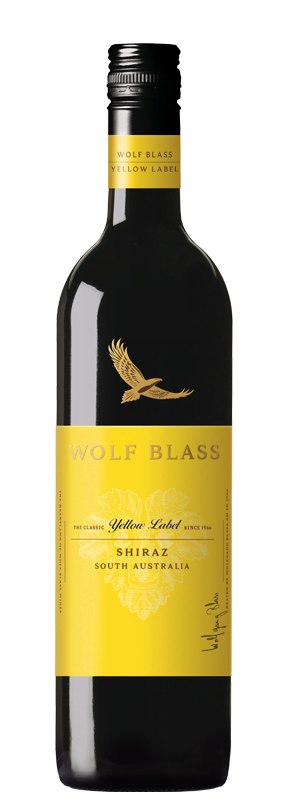 Wolf Blass Yellow Label Shiraz 2016 (1x75cl) - TwoMoreGlasses.com
