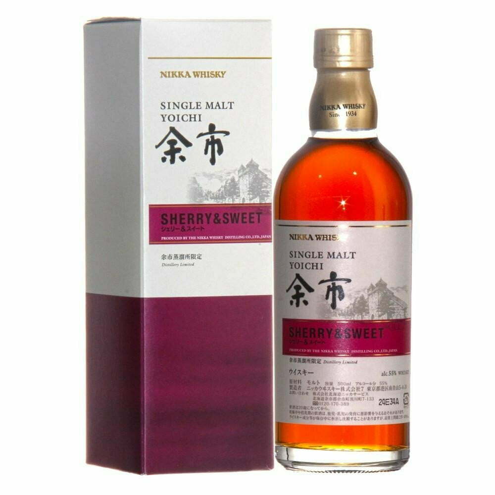 Yoichi Sherry &amp; Sweet Single Malt Whisky NV (1x50cl) - TwoMoreGlasses.com