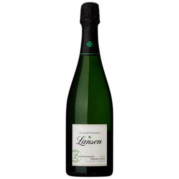 Champagne Lanson Le Green Label Bio Organic NV (1x75cl) - TwoMoreGlasses.com