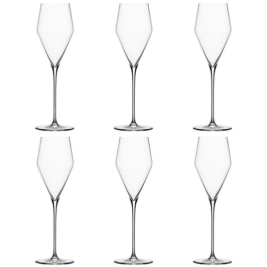 ZALTO CHAMPAGNE GLASS (Pack of 6) - TwoMoreGlasses.com