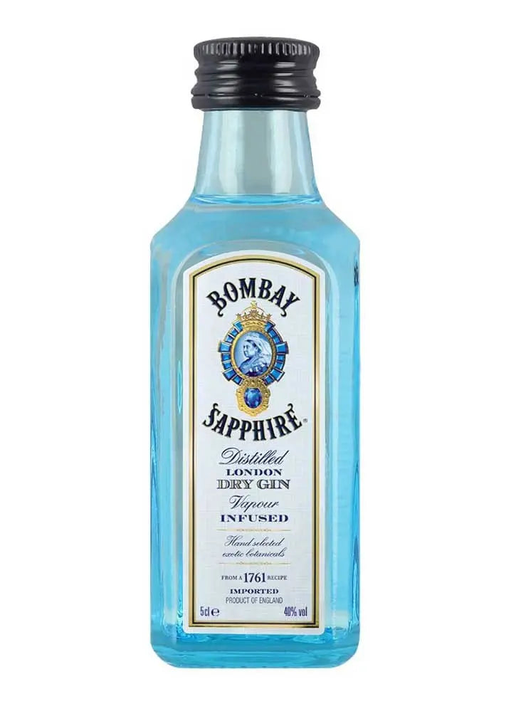 Bombay Sapphire Gin (1x5cl) - TwoMoreGlasses.com