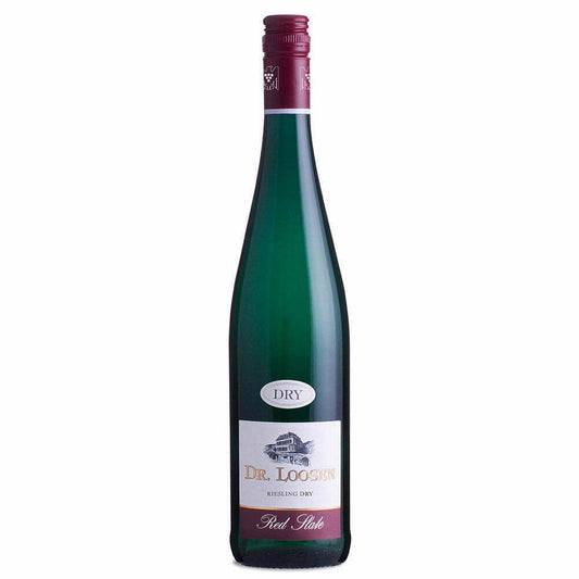 Dr. Loosen Red Slate Riesling Dry, Mosel 2019 (1x75cl) - TwoMoreGlasses.com
