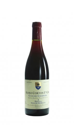 Domaine Follin Arbelet Aloxe Corton 1er Cru Clos du Chapitre 2019 (1x75cl) - TwoMoreGlasses.com