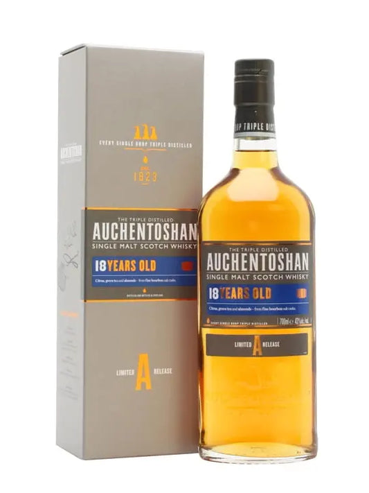 Auchentoshan 18 Year Old (1x70cl) - TwoMoreGlasses.com