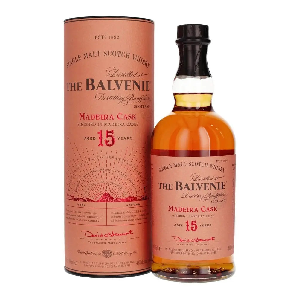 Balvenie 15 Years Madeira Cask (1x70cl) - TwoMoreGlasses.com