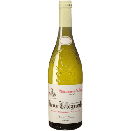 Domaine du Vieux Telegraphe La Crau Chateauneuf-du-Pape Blanc 2002 (1x75cl) - TwoMoreGlasses.com