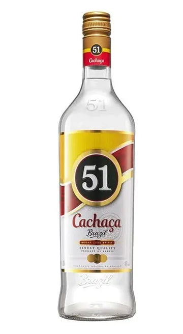 Cachaca 51 (1x100cl) - TwoMoreGlasses.com