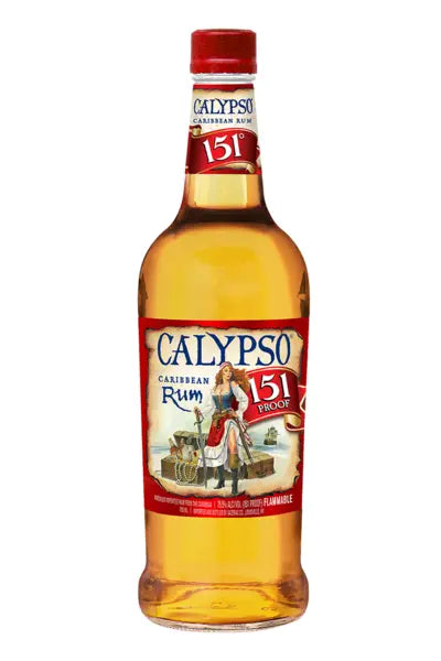 Calypso Carribean Rum 151 Proof (1x75cl) - TwoMoreGlasses.com