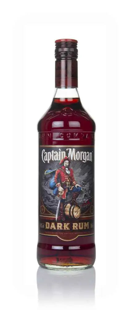 Captain Morgan Dark Rum (1x70cl) - TwoMoreGlasses.com