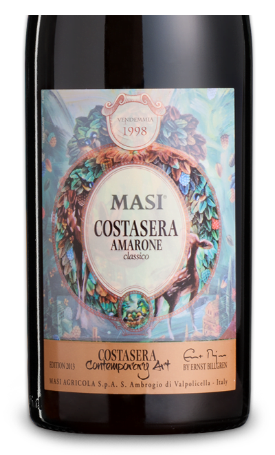 Masi Costasera Amarone Contemporary Art 1998 by Ernst Billgren (1x75cl) - TwoMoreGlasses.com