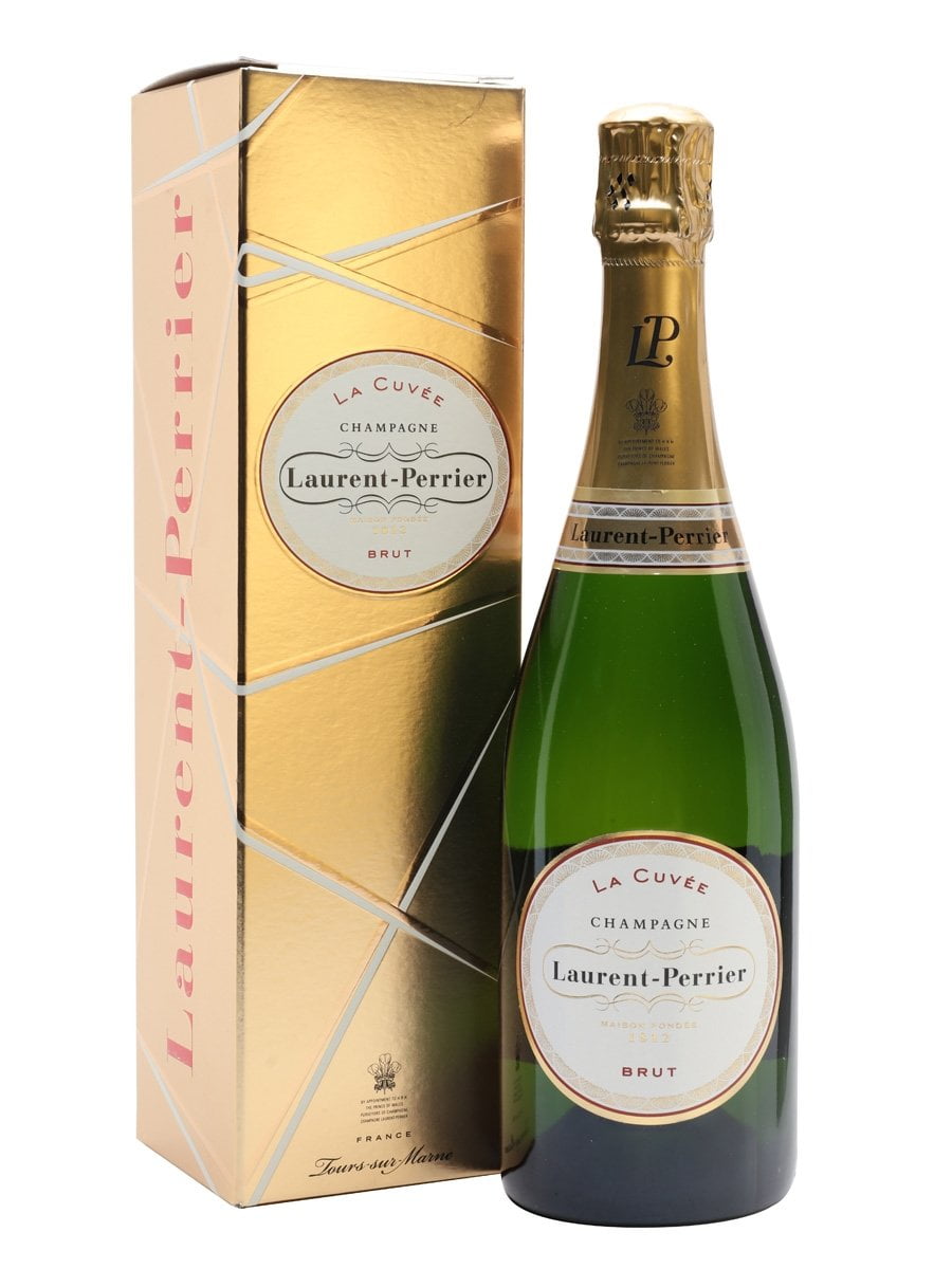 Laurent Perrier La Cuvee (single gift box) NV (1x75cl) - TwoMoreGlasses.com