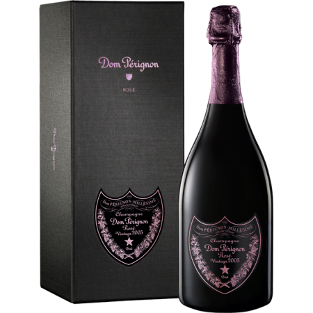 Dom Perignon Rose 2004 with Gift Box (1x75cl) - TwoMoreGlasses.com