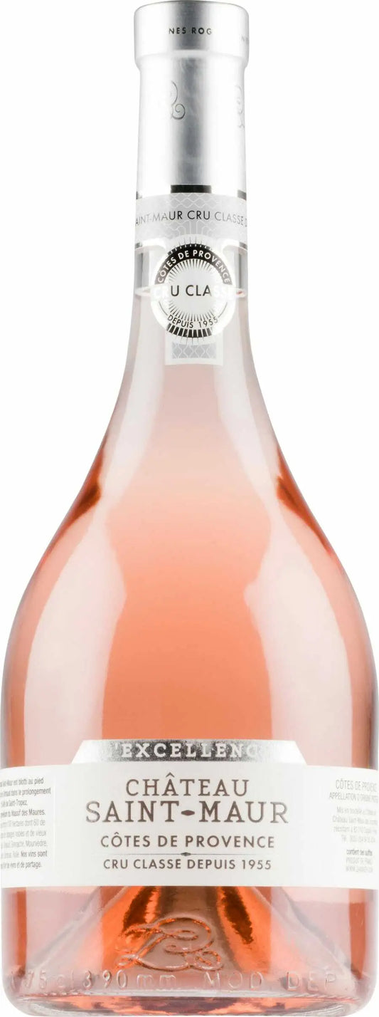 Chateau Saint Maur L'Excellence Cru Classe Rose 2020 (1x75cl) - TwoMoreGlasses.com