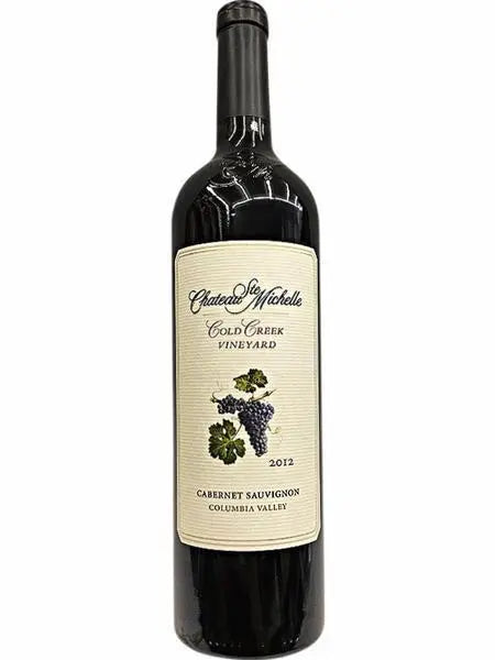 Chateau Ste. Michelle Cold Creek Vineyard Cabernet Sauvignon 2018 (1x75cl) - TwoMoreGlasses.com