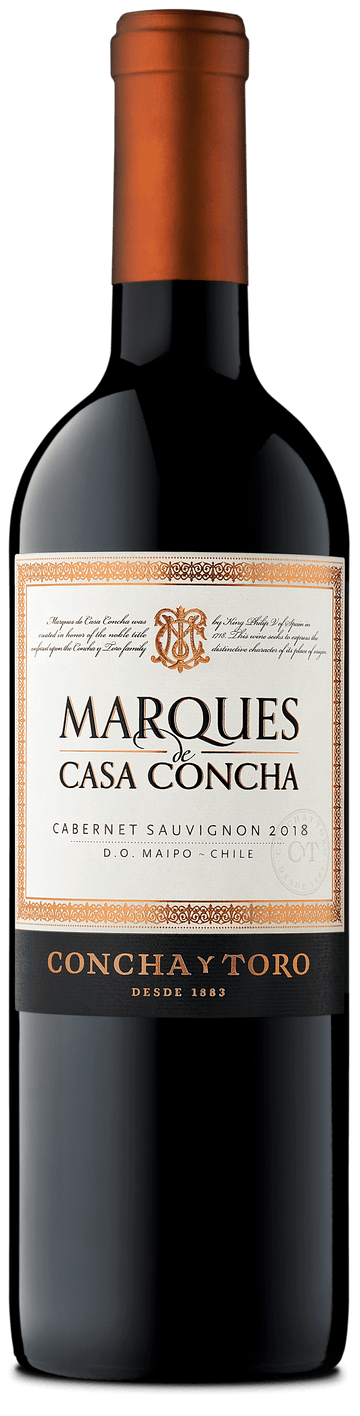 Marques de Casa Concha Cabernet Sauvignon 2019 (1x75cl) - TwoMoreGlasses.com