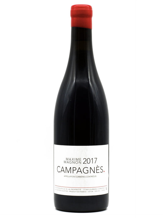 Domaine Maxime Magnon Campagnès Red 2017 (1x75cl) - TwoMoreGlasses.com