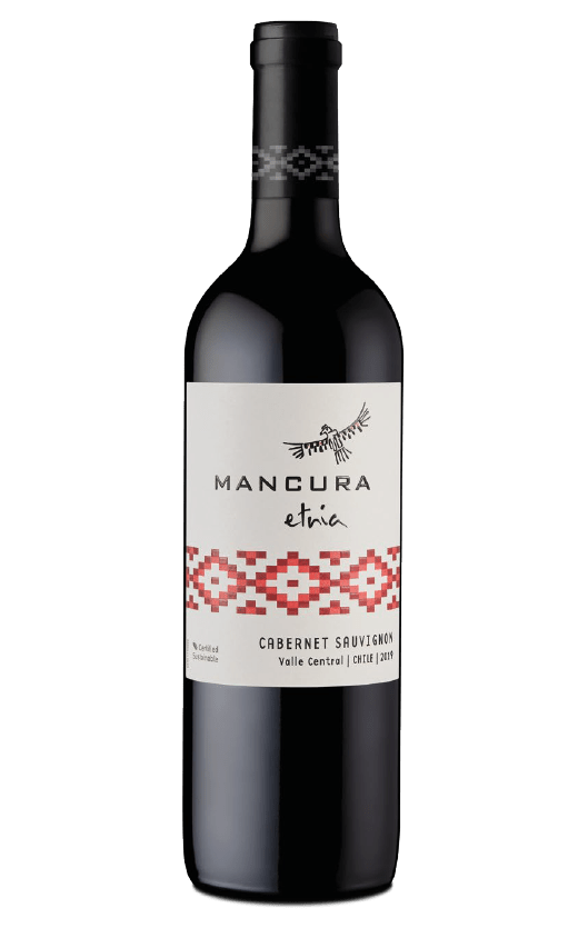 Mancura Etnia Cabernet Sauvignon 2019 Central Valley (1x75cl) - TwoMoreGlasses.com