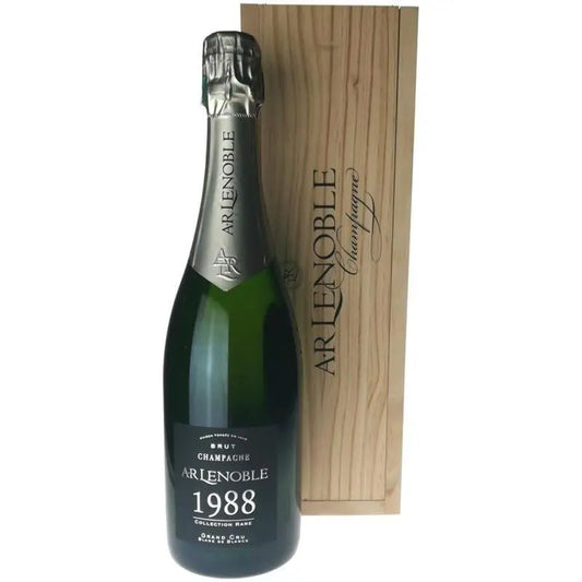 AR Lenoble Grand Cru Blanc de Blancs 'Collection Rare' 2002 (Gift Box) (1x75cl) - TwoMoreGlasses.com