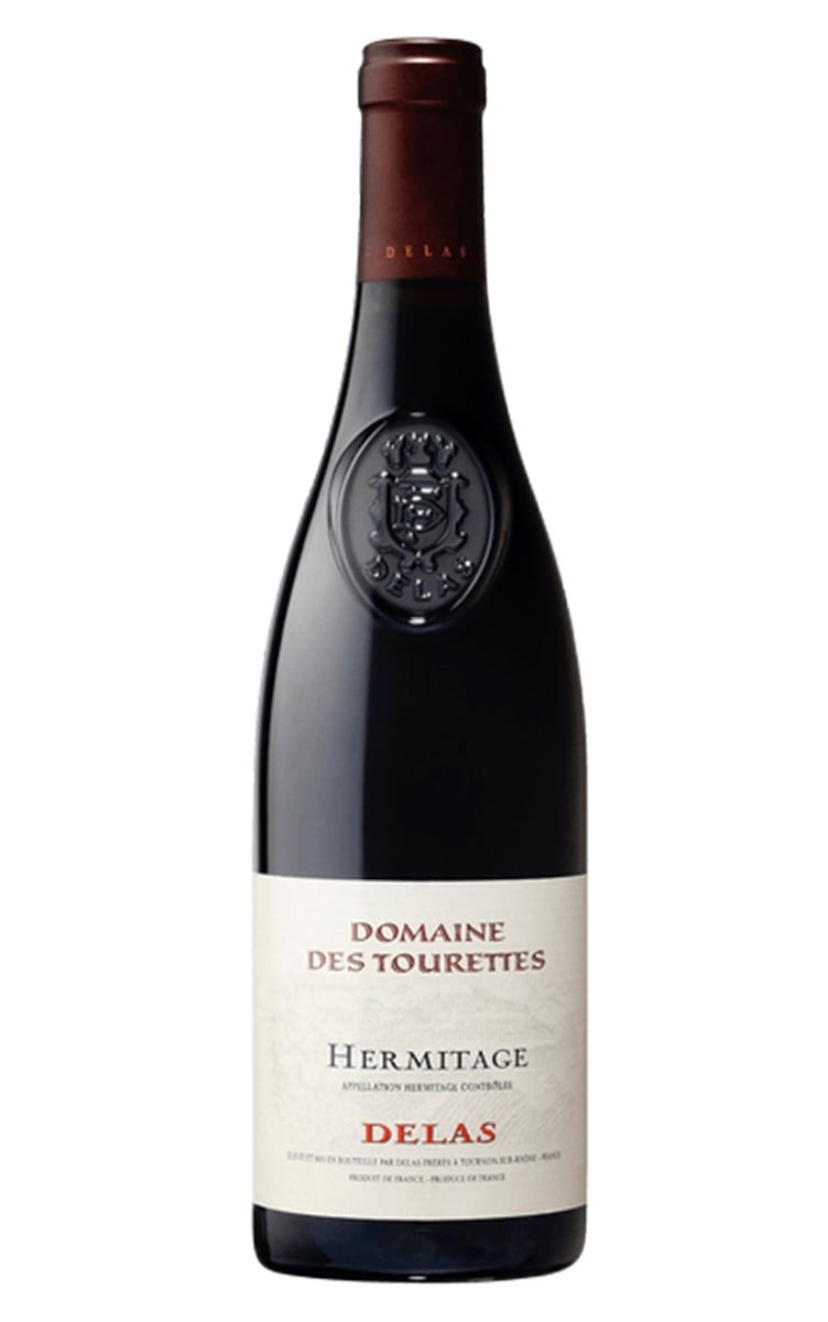 Delas Freres Hermitage Domaine des Tourettes 2019 (1x75cl) - TwoMoreGlasses.com