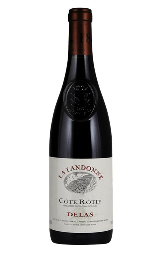 Delas Freres Cote Rotie La Landonne 2018 (1x75cl) - TwoMoreGlasses.com