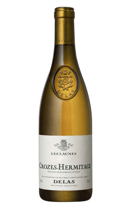 Delas Freres Crozes Hermitage Les Launes Blanc 2021 (1x75cl) - TwoMoreGlasses.com