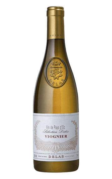 Delas Freres Viognier Vin de Pays dOc 2020 (1x75cl) - TwoMoreGlasses.com