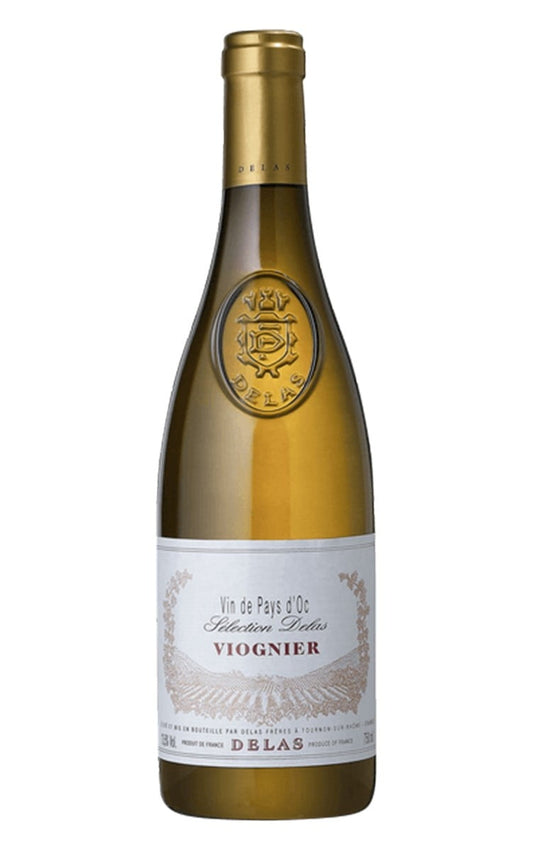 Delas Freres Viognier Vin de Pays dOc 2020 (1x75cl) - TwoMoreGlasses.com