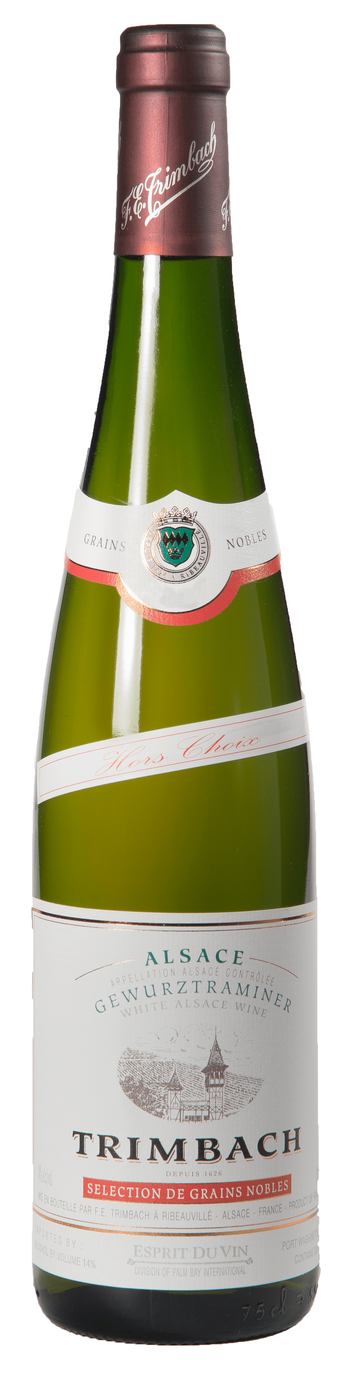 F E Trimbach Gewurztraminer Hors Choix Selection de Grains Nobles 2008 (1x75cl) - TwoMoreGlasses.com