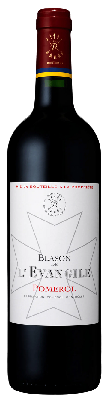 Blason de l'Evangile 2015, Pomerol (2nd wine of Chateau L'Evangile) (1x75cl) - TwoMoreGlasses.com
