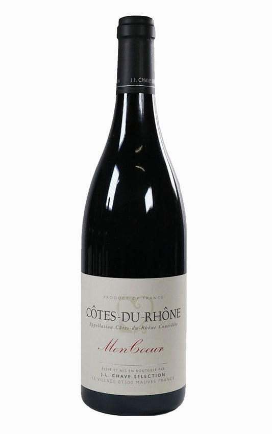 Jean Louis Chave Selection Cotes du Rhone Mon Coeur 2017 Magnum (1x150cl) - TwoMoreGlasses.com