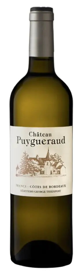 Chateau Puygueraud Blanc Cotes de Bordeaux Francs 2016 (1x75cl) - TwoMoreGlasses.com