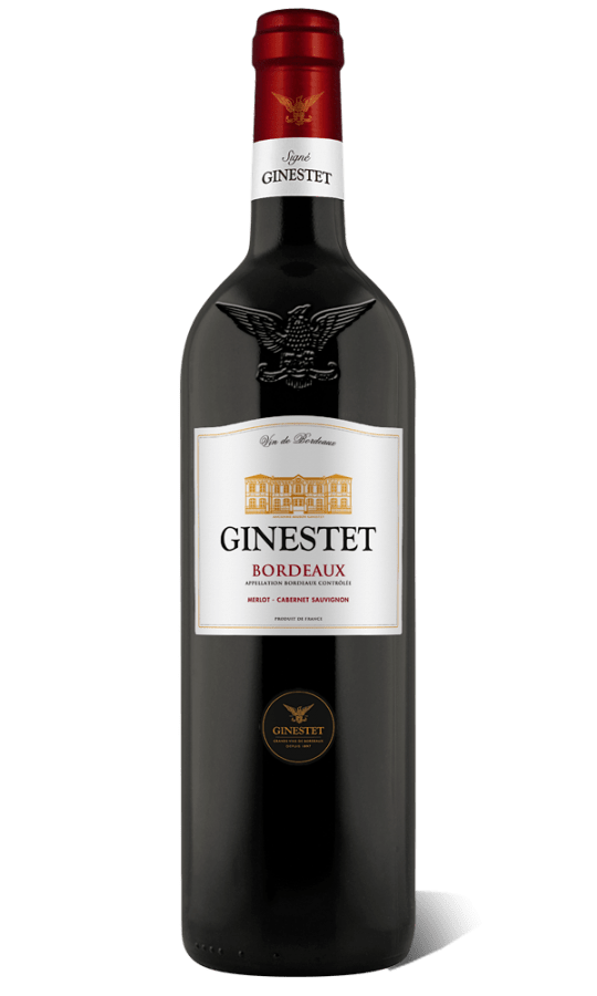 Ginestet Bordeaux Rouge 2018 (1x75cl) - TwoMoreGlasses.com
