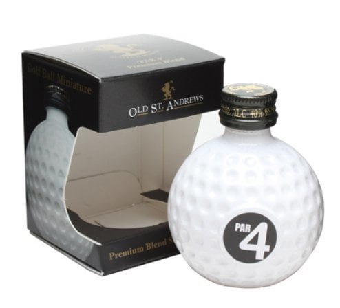 Old St Andrews Par 4 Blended Whisky Golfball (1x5cl) - TwoMoreGlasses.com