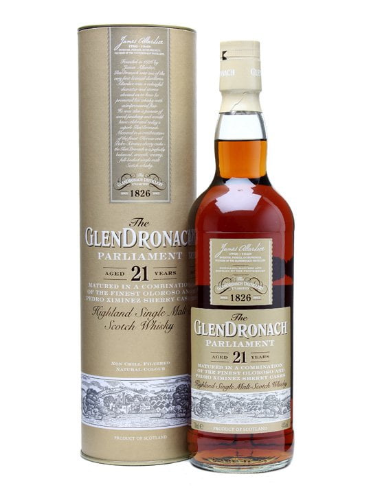The GlenDronach Parliament Aged 21 Years (1x70cl) - TwoMoreGlasses.com